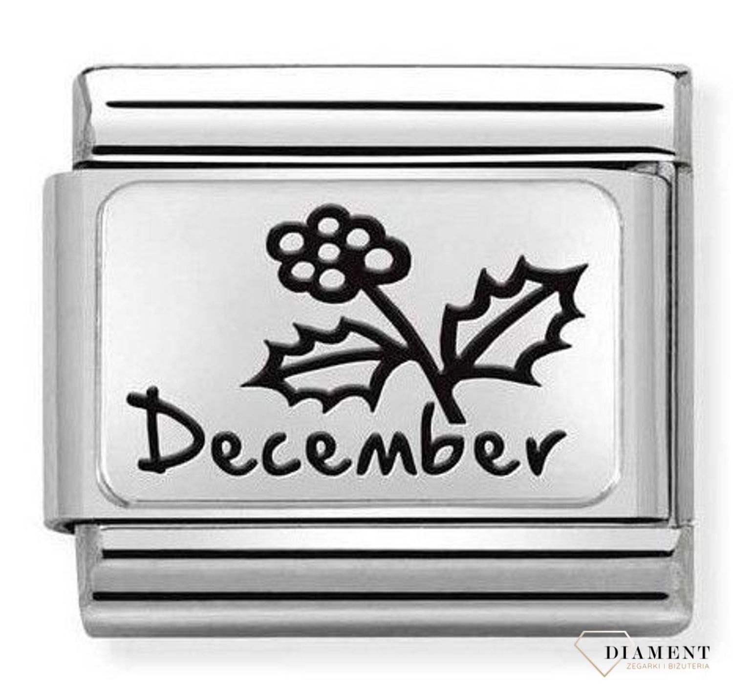 Nomination Link 925 Silver 'Grudzień Ostrokrzew' 330112 24 ✓oryginalna biżuteria Nomination ✓ prezent dla przyjaciółki✓ prezent na urodziny✓ prezent dla przyjaciółki✓ Biżuteria Nomination ✓Wymarzony pre.jpg